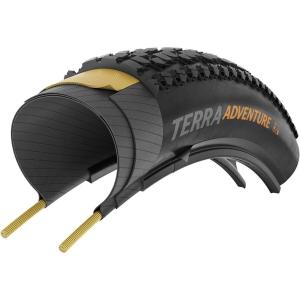 Бескамерная шина Terra Adventure Continental Continental, Black, Folding, Grip, Trail Casing, E25