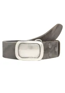 LIFEBULT by showroom 019° кожаный ремень, рустикальный вид Rettungsring By Showroom 019°, серый