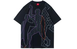 LiNing Футболка мужская черная