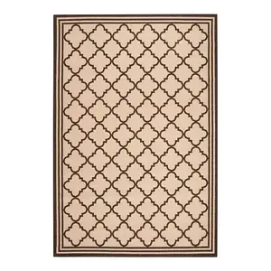 Коврик для дома на пляже Leah для улицы и дома Safavieh, бежевый, 153x229 см