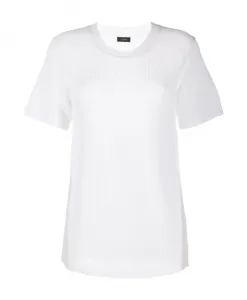 Белый вязаный свитер с узором «резиль». Joseph, белый