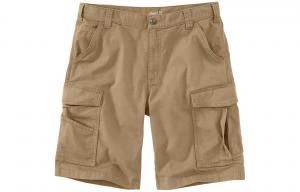 Футболка Carhartt RUGGED FLEX Collection FIT CANVAS CARGO Шорты расслабленного кроя Мужские, цвет Shadow/Shadow