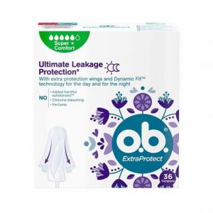 Тампоны JJ13673, 36 шт. Ob, Extra Protect Super Plus
