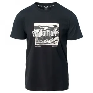 Футболка с коротким рукавом HI-TEC Reman, черный