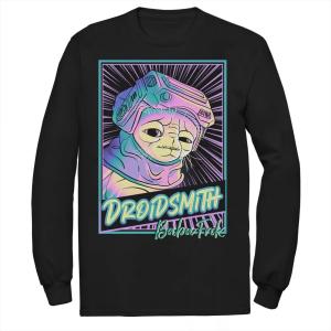 Мужская футболка с неоновым плакатом «Звездные войны: Скайуокер. Восхождение Бабу Фрик» Star Wars