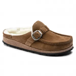 Женские узкие тапочки Buckley из овчины Birkenstock, Tea/Natural