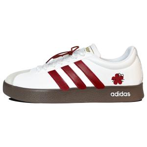 Adidas Vl court 2.0 износостойкие и легкие низкие кроссовки для скейтбординга unisex красный белый