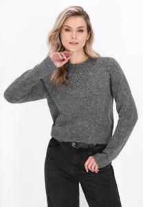 Джемпер DreiMaster Jumper, Dark Grey Melange/Dark Grey