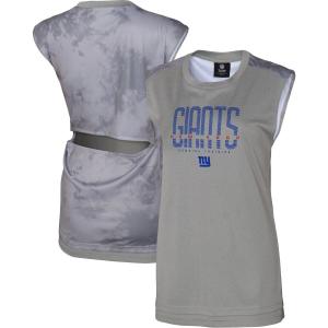 Женская серая майка New York Giants No Sweat Outerstuff