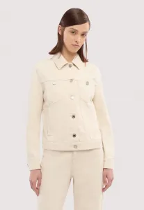 Джинсовая куртка приталенного кроя Trussardi, Beige