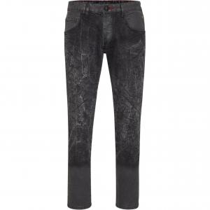 Скинни джинсы mid rise Skull PHILIPP PLEIN, темно-серый