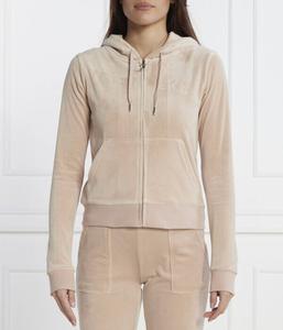Толстовка женская Juicy Couture короткая на молнии, бежевый