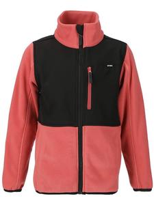 Флисовая куртка Zigzag Fleecejacke Carson, цвет Koralle/Schwarz