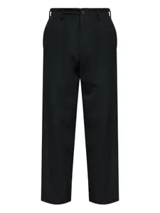 Брюки из габардина Yohji Yamamoto, черный