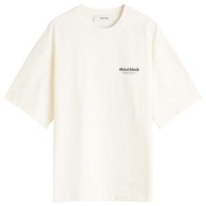 Футболка с эмблемой About:Blank, цвет oat