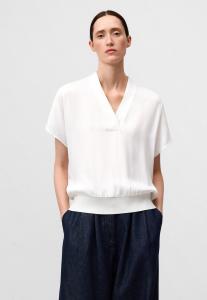 Футболка ADOLFO DOMINGUEZ V-NECKLINE , White