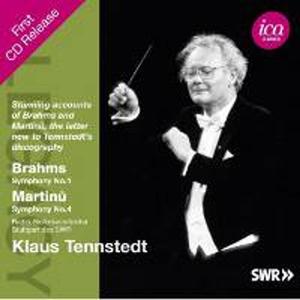 Диск CD Klaus Tennstedt - Johannes Brahms, Bohuslav Martinu, Klaus Tennstedt
