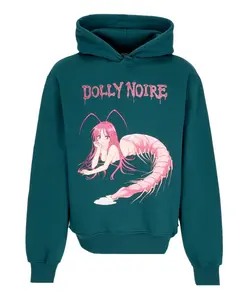 Худи Iso-Onna Japan Tour Dolly Noire, зеленый