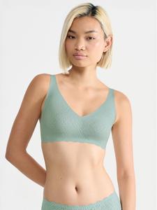 Бюстгальтер без косточек Zero Feel Bliss 10219688 Sloggi, зеленый
