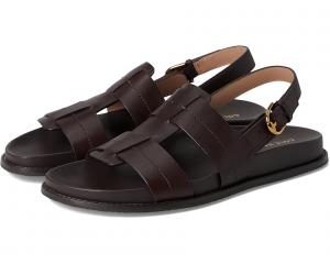 Сандалии Cole Haan Marlee Fisherman Footbed Sandals, цвет Dark Chocolate Leather