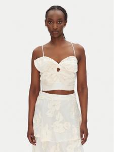 Топ slim fit 53-2120-558 Access Fashion, экрю