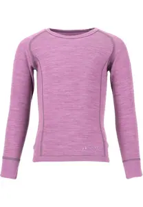 Функциональная рубашка ZIGZAG "Шерсть Паттани" с высоким содержанием шерсти мериноса, фиолетовый