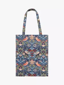 Сумка тоут William Morris At Home Strawberry Thief Cotton, синий