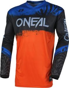 Мотокроссовая майка Oneal element shocker, Black/Blue/Orange