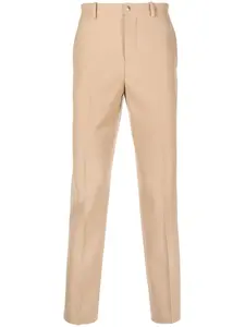Брюки строгого кроя Maison Kitsuné, нейтральный
