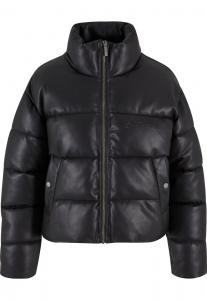 Кожаная куртка Karl Kani Winter Jacket Serif, черный