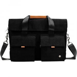 Сумка-мессенджер для ноутбука PKG International Richmond Slim (черная)