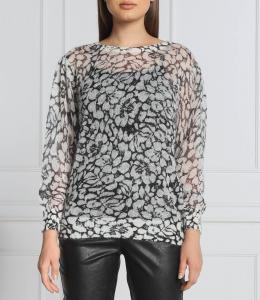 Свитер из шерсти TWINSET longline fit, белый