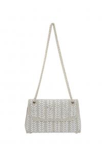 Сумка через плечо faina, Silver