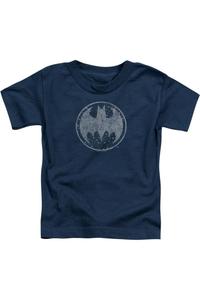 Футболка с коротким рукавом для малышей Batman "Звездная ночь" Gildan, темно-синий
