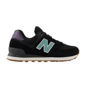 Кроссовки New Balance Wmns 574, Black Faded Teal