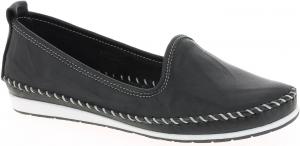 Женские тапочки Andrea Conti 0027449, балетки-мокасины, черный