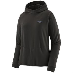 Толстовка с капюшоном R1 с термометром - женская Patagonia, Black