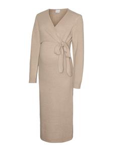 Вязаное платье MAMALICIOUS MLFIE, песочный