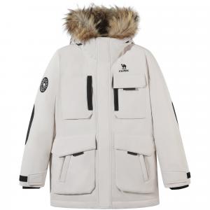 Теплая куртка из флисовой коллекции Down Unisex CAMEL, oak серый