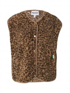 PIECES Жилет 'PCKATTY' в цвете Camel, темно-бежевый