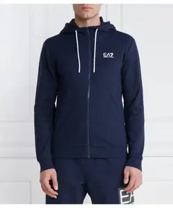 Толстовка Regular fit Ea7, синий