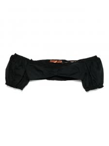 Блузка Ermanno Scervino off-shoulder top, черный