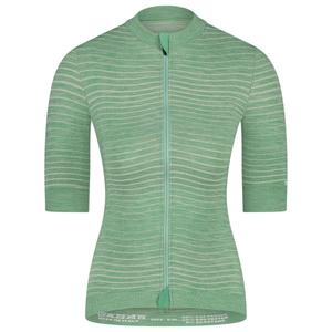 Женская бесшовная веломайка Evolve Terra с короткими рукавами Shimano, зеленый