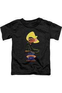 Футболка для малышей Space Jam 2 Speedy Matrix с коротким рукавом Gildan, черный