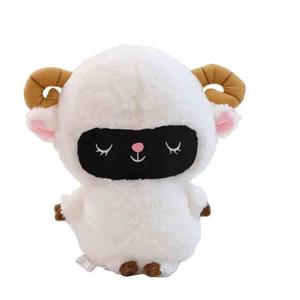 Стоящие парные овечки плюшевые куклы высота 30см/36см Bobby Bear, белый