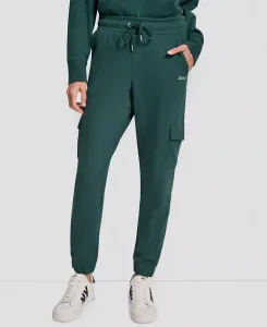 Женские карго-джоггеры с шипастым логотипом Dkny, зеленый