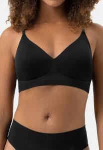 Треугольный бюстгальтер mey, черный