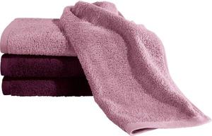 Гостевое полотенце Erwin Müller 4er-Pack 206100, 30x1x50 см цвет altrosa/beere