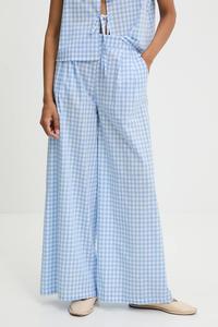 Хлопковые брюки Answear.Lab, синий