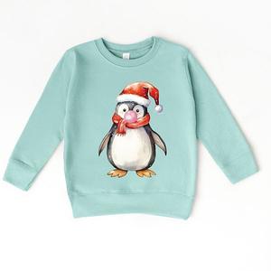 Водолазка с принтом водяного пингвина bubblegum для малышей The Juniper Shop, Seafoam